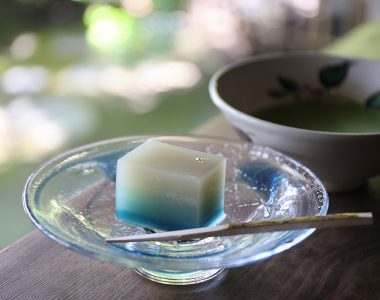 茜庵 葉月の喫茶のお菓子