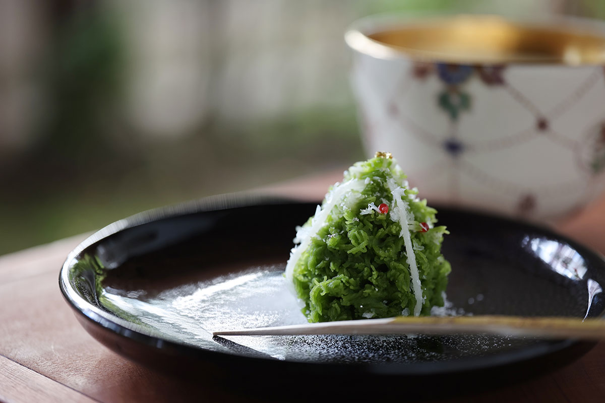 茜庵喫茶のお菓子