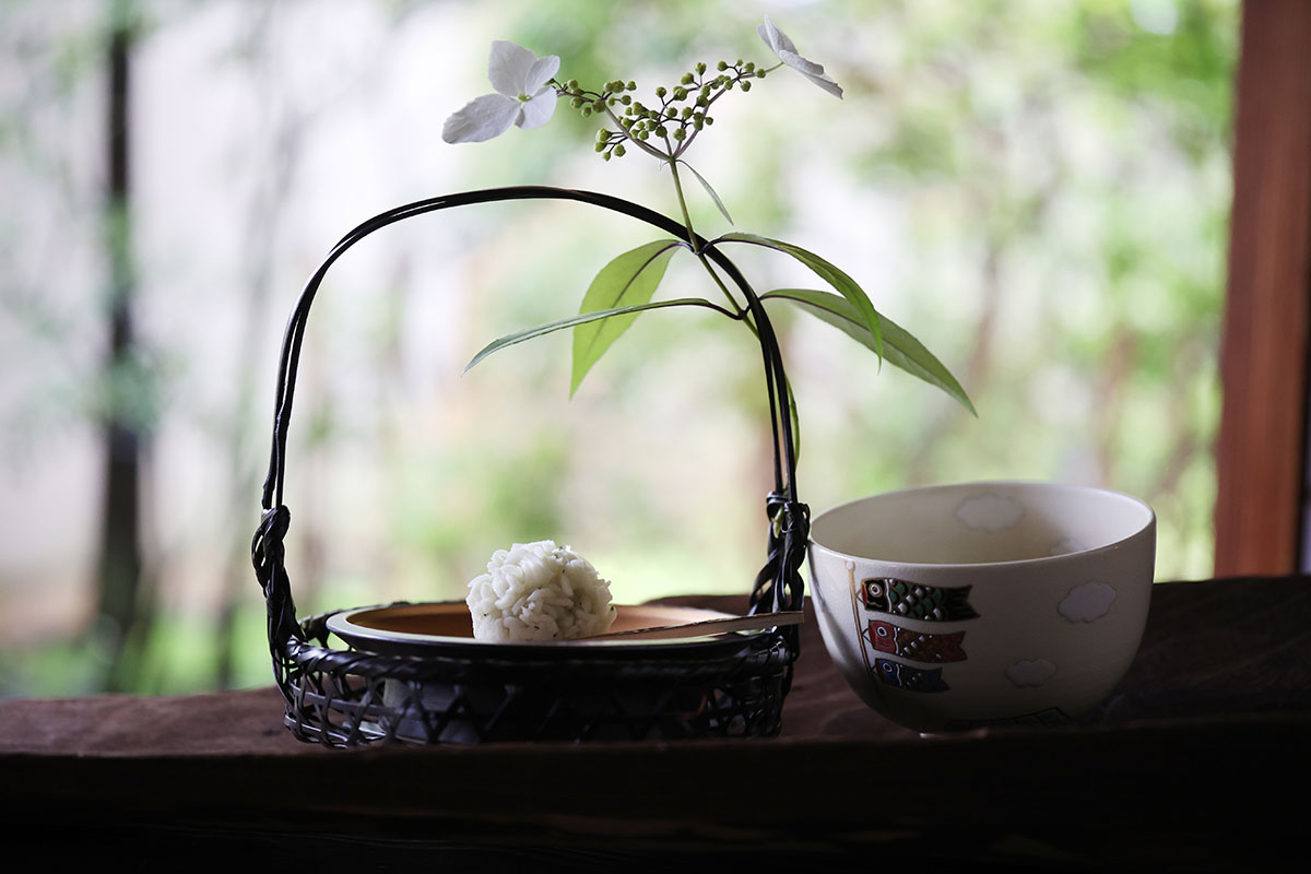 茜庵　喫茶のお菓子