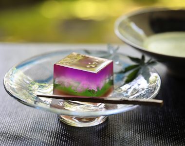 茜庵　喫茶のお菓子