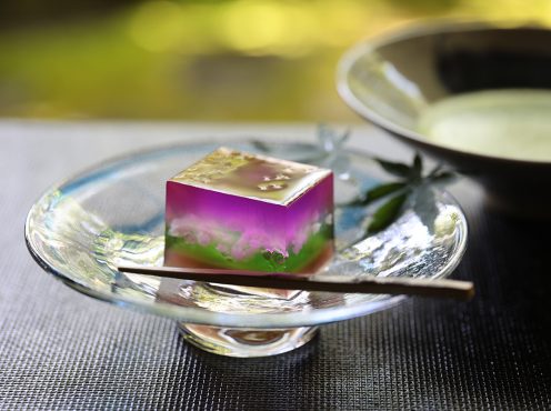 茜庵　喫茶のお菓子