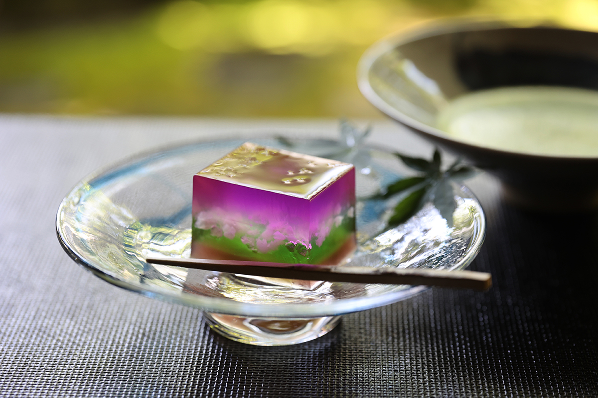 茜庵　喫茶のお菓子