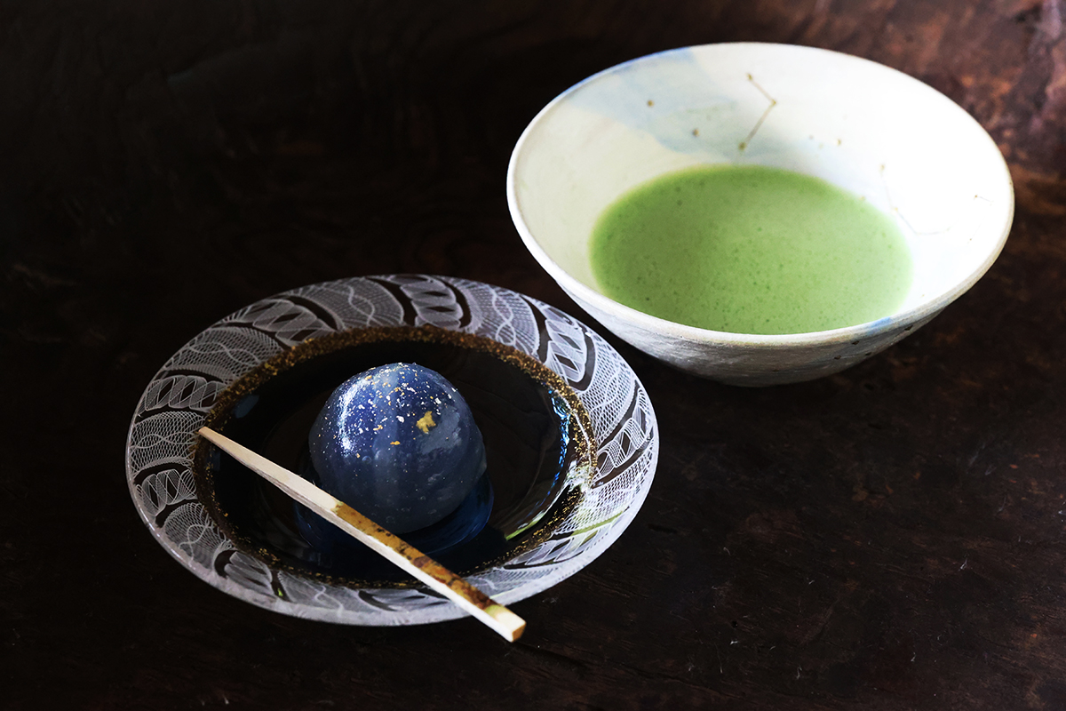 茜庵　喫茶のお菓子